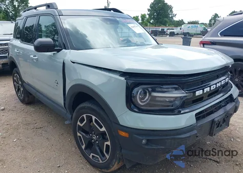 2022 Ford Bronco Sport Outer Banks z USA, uszkodzony, nr VIN 3FMCR9C6XNRE01128